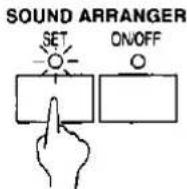 TECHNICS SX-KN920 - Setting the sounds - 1