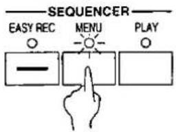 TECHNICS SX-KN720 - SEQUENCER MENU - 1