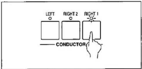 LEFT RIGHT 2 RIGHT 1 — CONDUCTOR