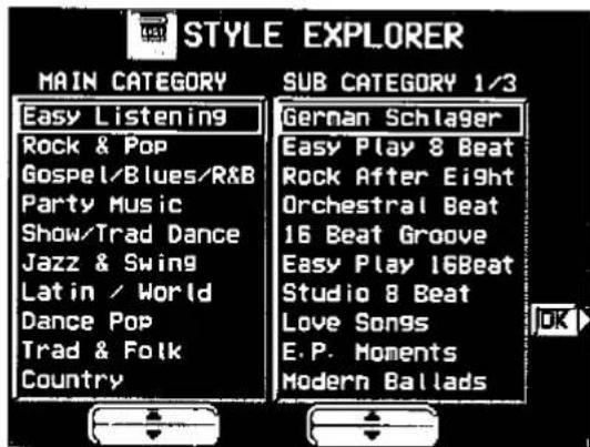STYLE EXPLORER MAIN CATEGORY Easy Listening Rock & Pop Gospel/Blues/R&B Party Music Show/Trad Dance Jazz & Swing Latin / World Dance Pop Trad & Folk Country SUB CATEGORY 1/3 German Schlager Easy Play 8 Beat Rock After Eight Orchestral Beat 16 Beat Groove Easy Play 16Beat Studio 8 Beat Love Songs E.P. Moments Modern Ballads