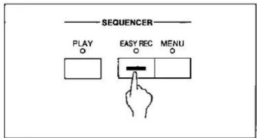 SEQUENCER PLAY EASY REC MENU