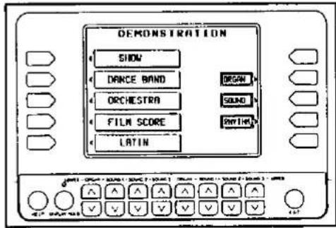 DEMONSTRATION SHOW DRANCE BAND ORCHESTRA FILM SCORE LATIN DRAM SOUND SWITCH