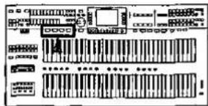 Scanned image of a barcode scanner interface with standard barcode and barcode patterns