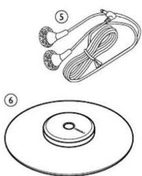 Technical illustration of a mechanical device with two labeled parts (⑤ and ⑥), no text or symbols present.