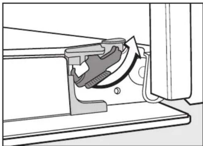 Technical line drawing of a mechanical component or bracket assembly (no text or symbols visible)