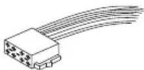 Illustration of a connector with multiple leads (no text or symbols).
