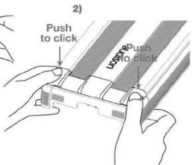2) Push to click User to click Push to click