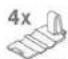AUDISON LRX 1-1K - ■ Contenuto dell'imballo - 4