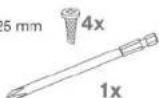AUDISON LRX 1-1K - ■ Contenuto dell'imballo - 10