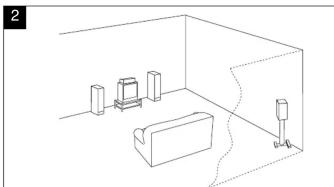 Paradigm Monitor 90p v3 - For mounting this speaker on the wall: - 1