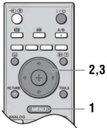 1/0 A/B 2,3 RETURN TOOLS MENU ANALOG 1