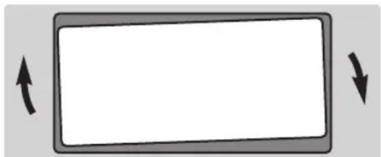 PHILIPS 28DW6658 - Rotating the picture - 1
