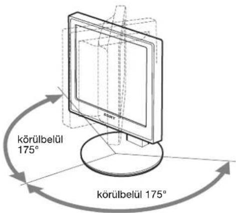 körülbelül 175° körülbelül 175°