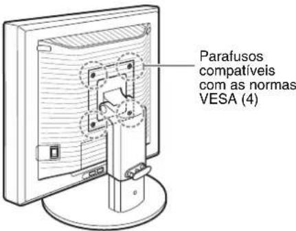 Parafusos compatíveis com as normas VESA (4)
