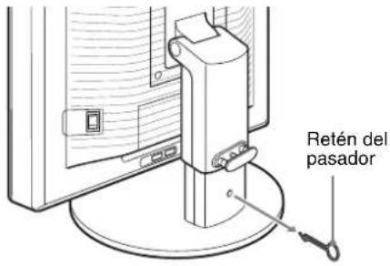 Retén del pasador