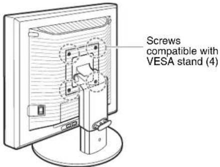 Screws compatible with VESA stand (4)