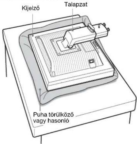 Kijelző Talapzat Puha törülköző vagy hasonló