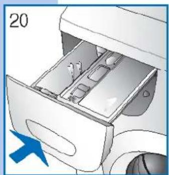 Ardo FL105S - VERWENDUNG DER WASCHMITTEL - 5