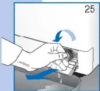 Ardo FL105S - REINIGEN DES FLUSENSIEBS - 2