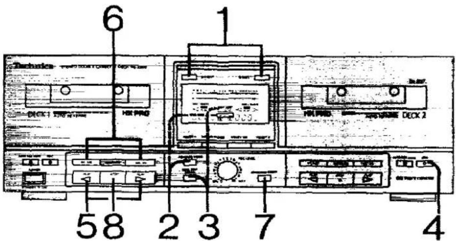 6 HCL PRO 1 HCL PRO DECK 1 DECK 2 58 2 3 7 4