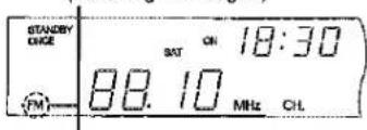 STANDBY CHGE SAT ON 18:30 88.10 MHz CHL