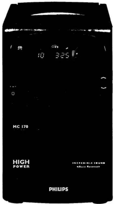 MC 170 HIGH POWER PHILIPS INCREBIBLE SOUND