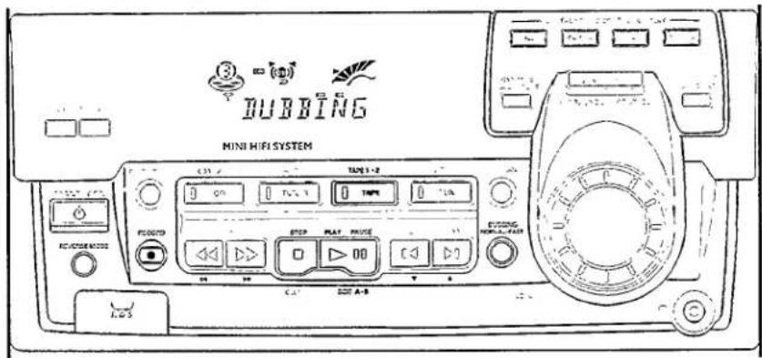 DUBBING MINI HIFI SYSTEM C: 12 TUE 1-2 3.0% 15.0% 100% 1.0% EC /\XXX\XXX EC /\XXX\XXX STOP PLAY MAKE ECCOMING NORMAL FACE C: 12 SOD A-B 1.0%
