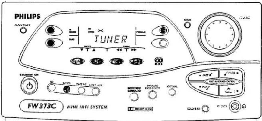 PHILIPS CLOCK TUNER TUNER PROGRAM STANDY ON FW373C MINI HIFI SYSTEM DCUET B N/A CCMP CLAME STANDARD PICKER TAPE 1-2 VIDEO AUX INDEPENDIBLE SURROUND DRUGATE RASS COOKT CAPSICAL JAS PICKER DIGITAL ROUND CONTROL PCB CLAME COCONIC PUMOS