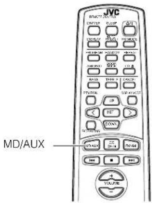 JVC MD/AUX
