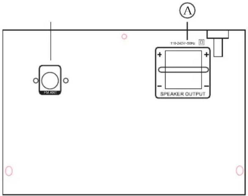 FM ANI 110-240V~50Hz SPEAKER OUTPUT