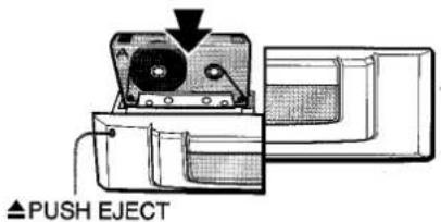 ▲PUSH EJECT