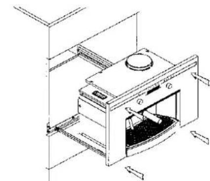 AEG-ELECTROLUX PE8038M - INSTALLATIE VAN DE MACHINE ZONDER HET LAATJE - 5