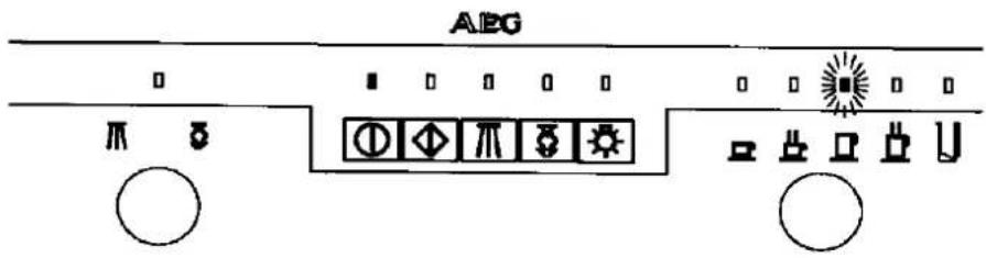 AEG M 0 ① ◇ π ■ ★ ○ ○
