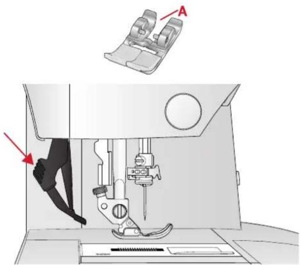 PFAFF Creative 1.5 - Embrayez le système IDT™ - 1