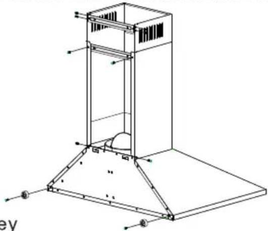 MEPAMSA Piramide 60 - Hook and bracket fixing - 2