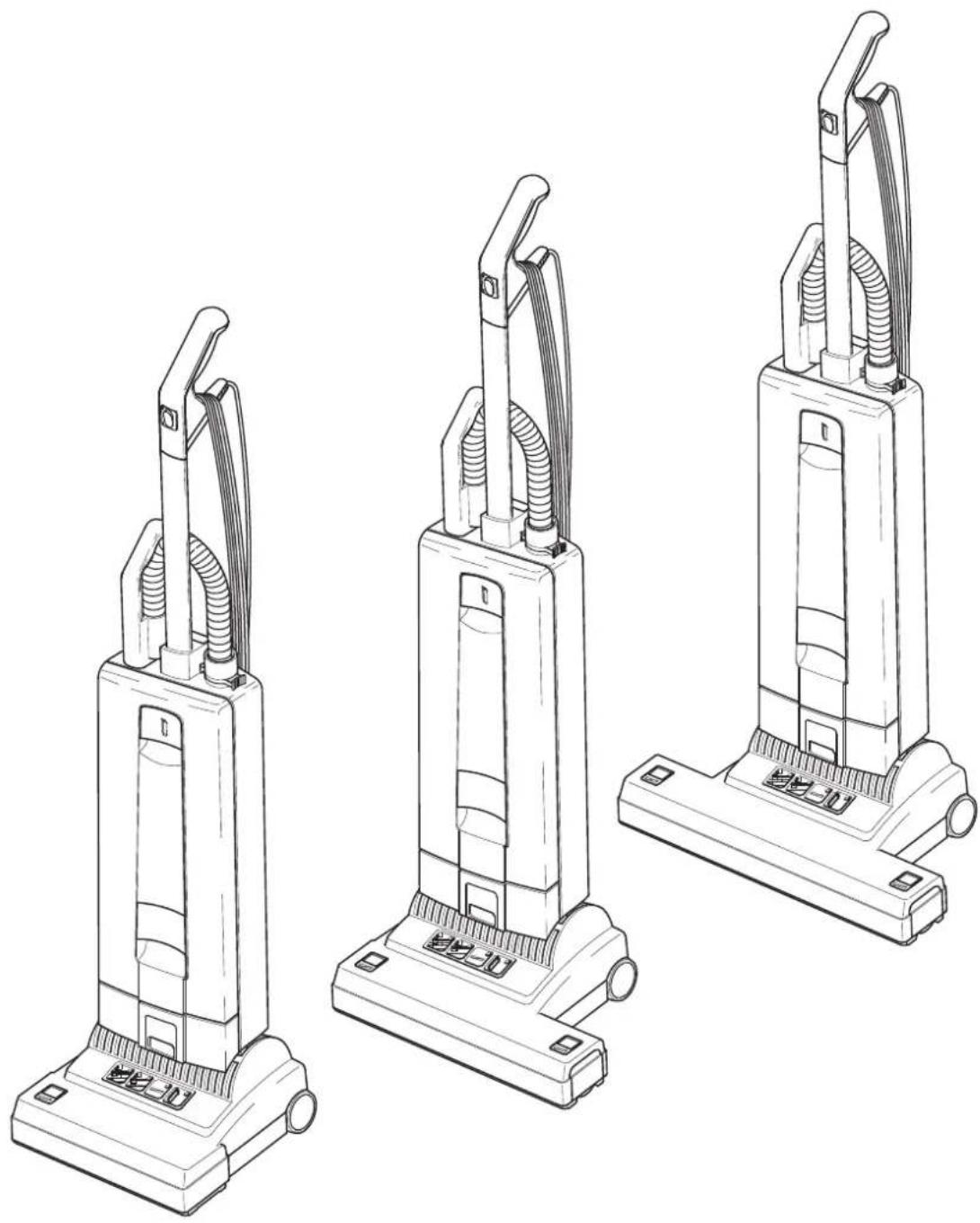 Sebo Automatic XP2 - GEBRAUCHSANWEISUNG / INSTRUCTION MANUAL - 2