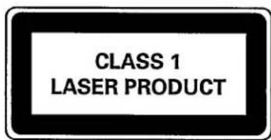 PRODUIT LASER CLASSE 1