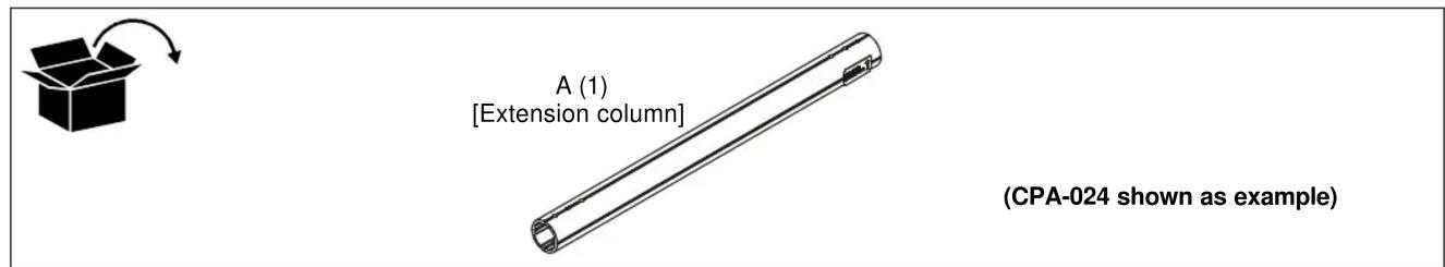 A (1) [Extension column] (CPA-024 shown as example)