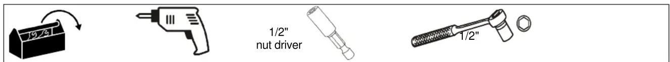 19/31 1/2" nut driver 1/2"