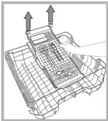 INDESIT DIF 14B1 A EU - Cutlery tray\* - 2