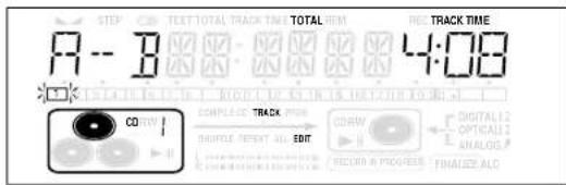 STEP TEXT TOTAL TRACK TIME TOTAL TIME REL TRACK TIME A--B 4:08 14 IN 17 IN 16 IN 15 IN 14 IN TO 1 COM 1 COMPLEX TRACK TIME DOUBLE RESET ALD EDIT COM 1 DIGITAL 2 OPTICAL 2 ANALOG 2 RECORD IN PROGRESS FIMALTER ALC