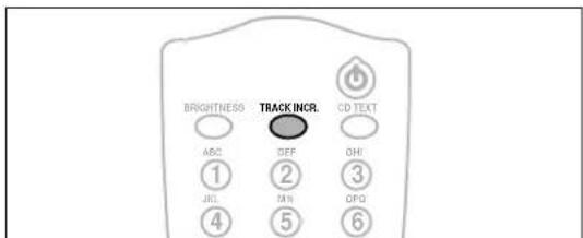 BRIGHTNESS ABC JRL 4 TEFF 2 MIN 5 CD TEXT OHI 3 OPD 6 TRACK INCR.