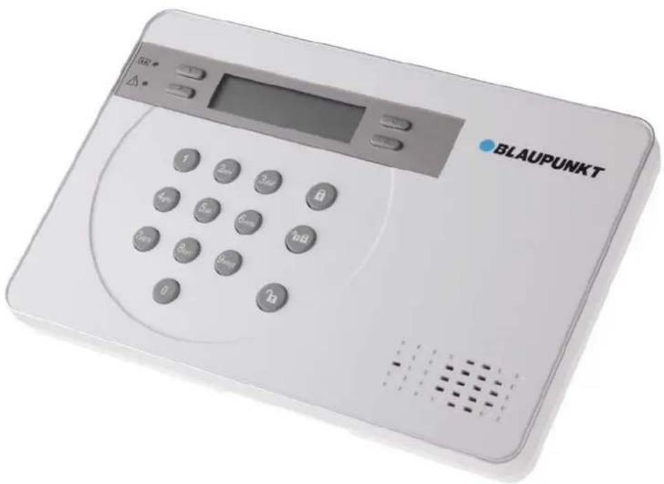 Front view of a BLAUPUNKT digital counter with control buttons and a digital display (no readable text or symbols beyond branding)