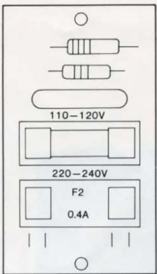 F2 0.4A 220-240V 110-120V