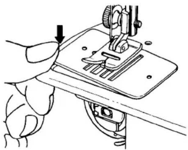 PRIVILEG 865 N - Das Auswechseln der Stichplatten - 5