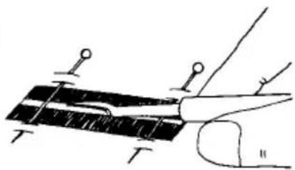 PRIVILEG 865 N - Die automatische Anfertigung des Knopfloches - 6