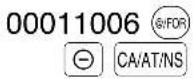 SHARP XE-A403 - Entry digit limit (For discount key only) - 1