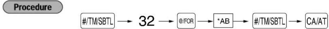 graph LR A["#/TM/SBTL"] --> B["32"] B --> C["@/FOR"] C --> D["*AB"] D --> E["#/TM/SBTL"] E --> F["CA/AT"]