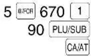 SHARP XE-A302 - ■ Automatic tax - 1
