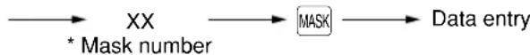 SHARP UP-810F - Direct entries - 1